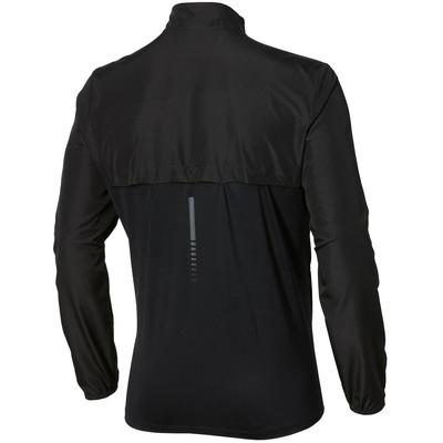Asics Mens Woven Running Jacket - Black - main image