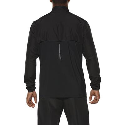 Asics Mens Woven Running Jacket - Black - main image