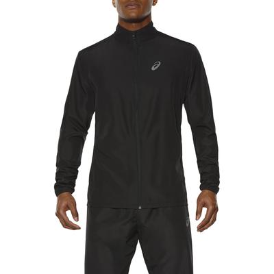 Asics Mens Woven Running Jacket - Black - main image