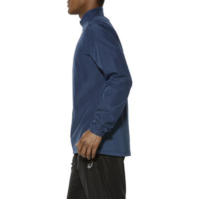 Asics Mens Woven Running Jacket - Poseidon Blue - main image