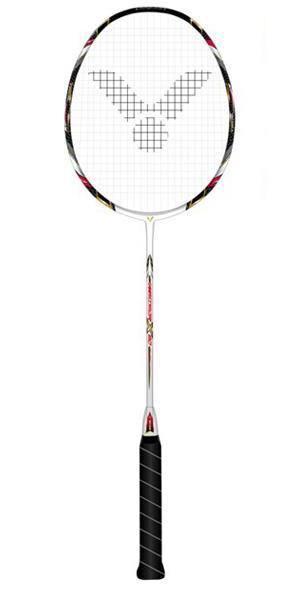 Victor Meteor MX80 Badminton Racket - White/Red - main image