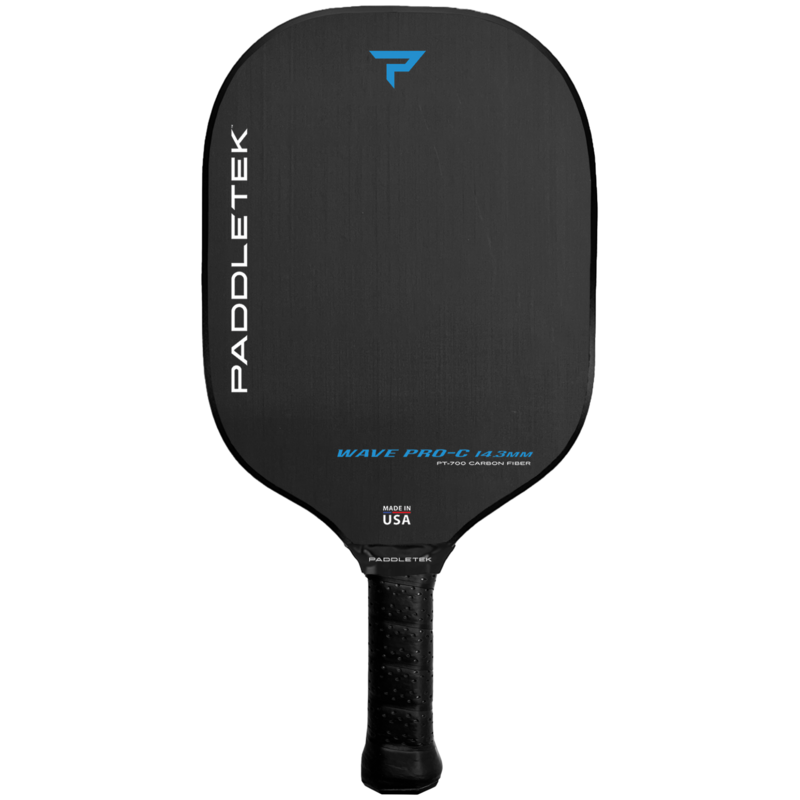 Paddletek Tempest Wave Pro-C 14.3mm Pickleball Paddle- Blue - main image
