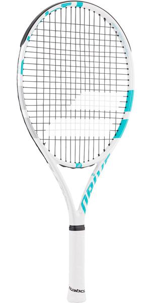 Babolat Drive 25 Inch Junior Tennis Racket - White/Aqua - main image