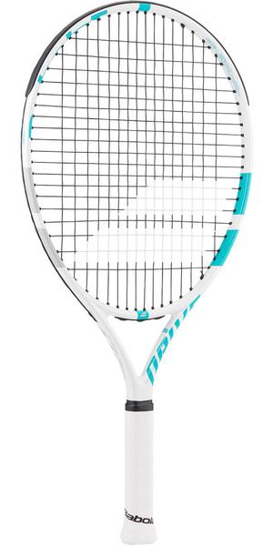 Babolat Drive 23 Inch Junior Tennis Racket - White/Aqua