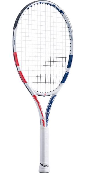 Babolat Drive 24 Inch Girls Tennis Racket - White/Coral - main image