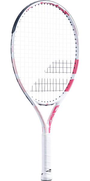 Babolat Drive 23 Inch Girls Tennis Racket - White/Pink - main image