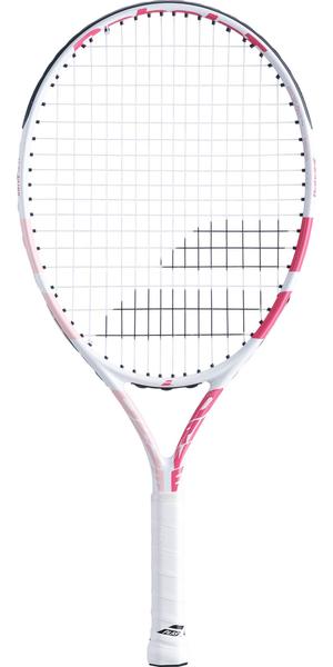 Babolat Drive 23 Inch Girls Tennis Racket - White/Pink - main image
