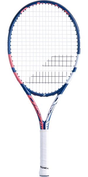 Babolat Drive 25 Inch Girls Tennis Racket - Coral/Blue - main image