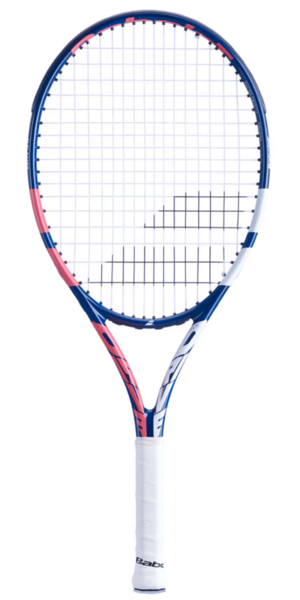 Babolat Drive Girl 25 Inch Junior Tennis Racket - Blue/Pink - main image