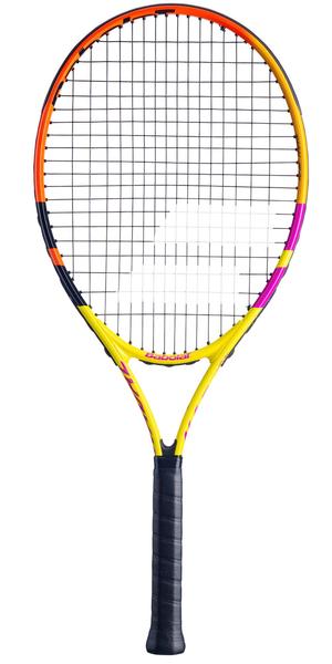 Babolat Nadal 26 Inch Junior Aluminium Tennis Racket - Yellow/Purple