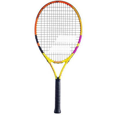 Babolat Nadal 26 Inch Junior Aluminium Tennis Racket - Yellow/Purple