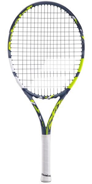 Babolat Aero 25 Inch Junior Tennis Racket - Grey/Lime - main image