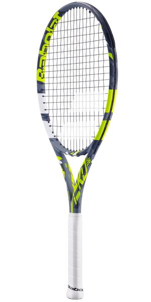 Babolat Aero 25 Inch Junior Tennis Racket - Grey/Lime - main image