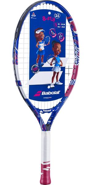 Babolat B'Fly 21 Inch Junior Aluminium Tennis Racket - Purple/Pink - main image