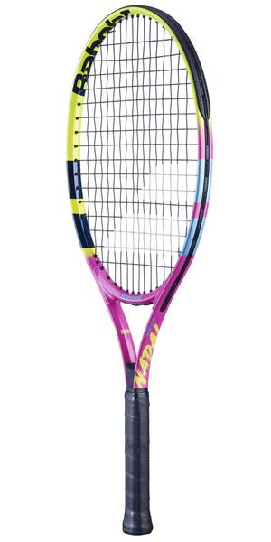 Babolat Nadal 23 Inch Junior Aluminium Tennis Racket (2024) - Pink/Yellow - main image
