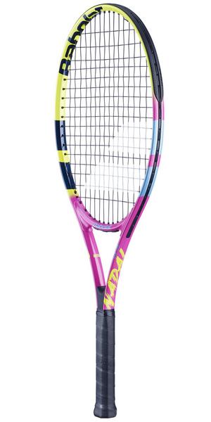 Babolat Nadal 25 Inch Junior Aluminium Tennis Racket (2024) - Pink/Yellow - main image