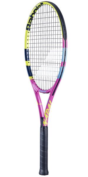 Babolat Nadal 26 Inch Junior Aluminium Tennis Racket (2024) - Pink/Yellow - main image