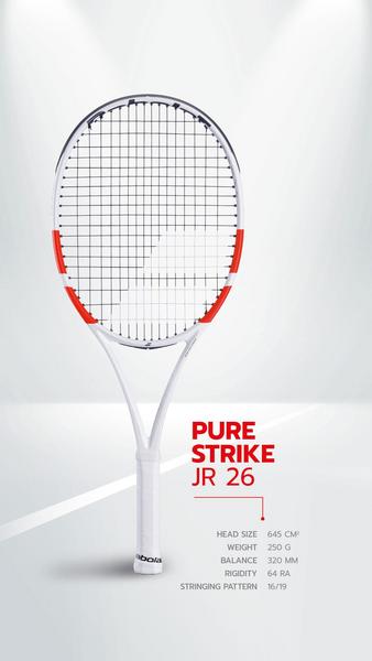 Babolat Pure Strike 26 Inch Junior Tennis Racket (2024) - main image