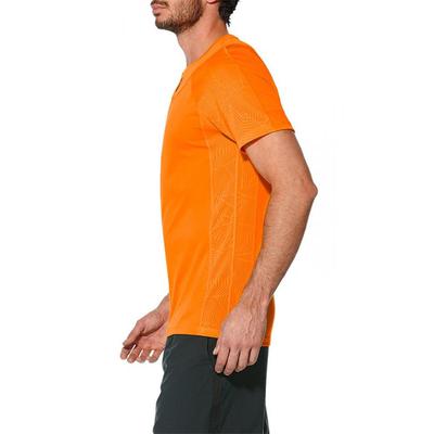 Asics Mens Athlete Cooling Top - Orange Pop - main image