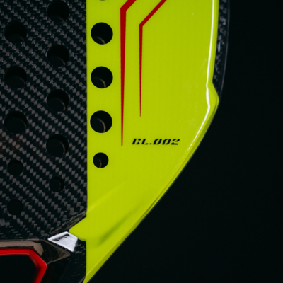 Babolat BL.002 Padel Racket 2025 - Yellow Lime - main image