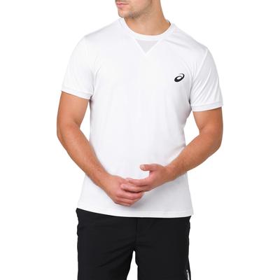 Asics Mens Short Sleeved Top - White - main image