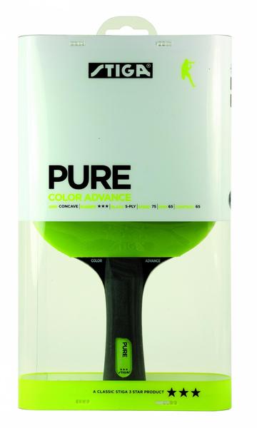 Stiga Pure 3-Star Table Tennis Bat - 4 Colours - main image
