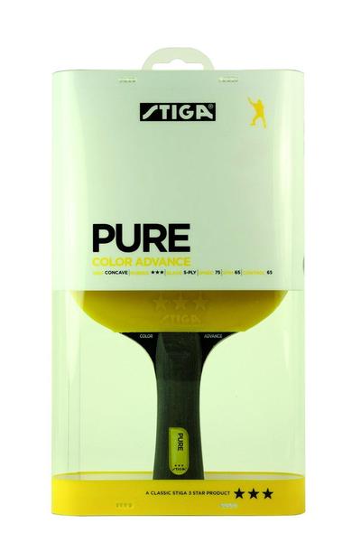 Stiga Pure 3-Star Table Tennis Bat - 4 Colours