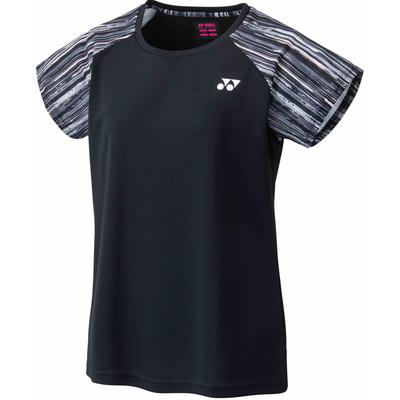Yonex Womens 16574EX T-Shirt - Black - main image