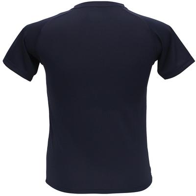 Yonex Kids Round Neck T-Shirt - Navy Blue