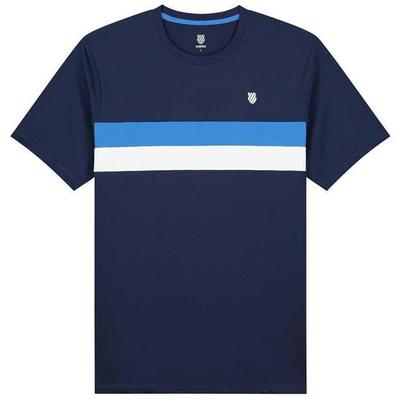 K-Swiss Boys Core Team Tennis Tee - Navy - main image