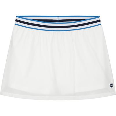 K-Swiss Girls Core Team Tennis Skirt - White - main image