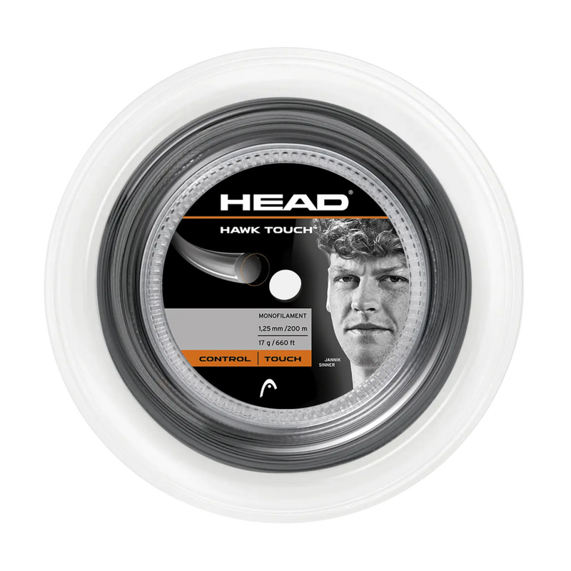 HEAD Hawk Touch 18 (1.20mm) Tennis String Reel 200m - Anthracite - main image