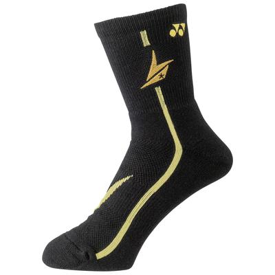 Yonex 19000LDEX Lin Dan Socks - Black - Tennisnuts.com