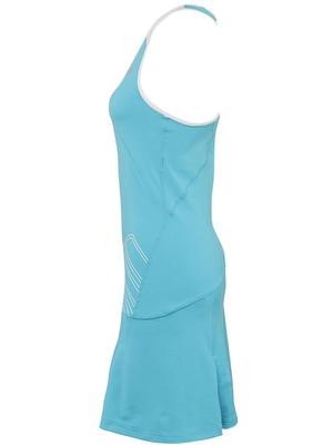 K-Swiss Womens BigShot Split Dress - Fiji Blue/White - main image