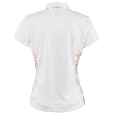 K-Swiss Womens BigShot 2 Polo - White/Neon Red - main image