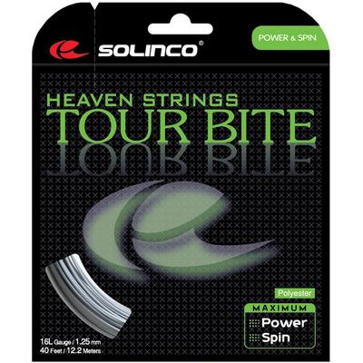 Solinco Tour Bite 16L (1.25mm) Tennis String Set - Grey - main image