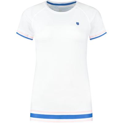 K-Swiss Womens Hypercourt Round Neck Top - White - main image