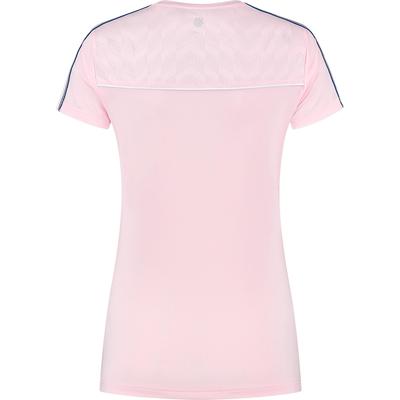 K-Swiss Womens Hypercourt Mesh Round Neck Top - Cherry Blossom - main image