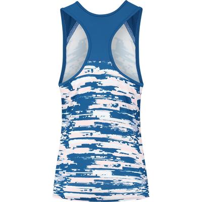 K-Swiss Womens Hypercourt Stripe Tank - Classic Blue - main image