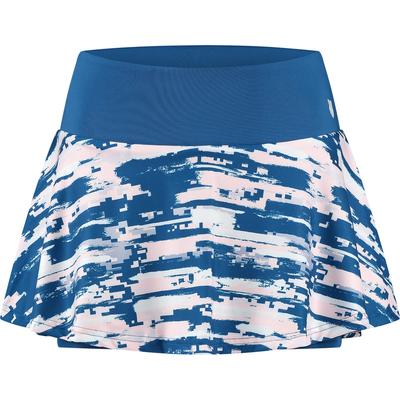 K-Swiss Womens Hypercourt Print Skort - Classic Blue/Cherry Blossom