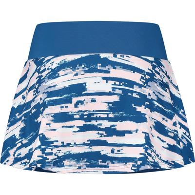 K-Swiss Womens Hypercourt Print Skort - Classic Blue/Cherry Blossom