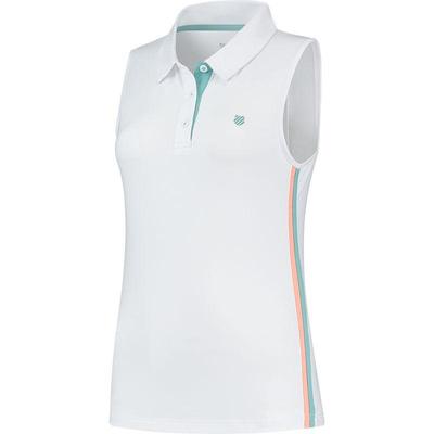 K-Swiss Womens Hypercourt Polo Tank - White - main image