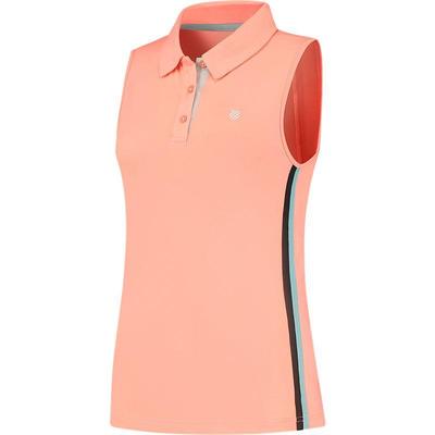 K-Swiss Womens Hypercourt Polo Tank - Peach - main image