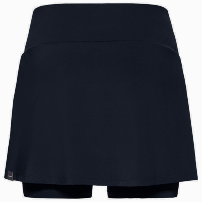 HEAD Womens Club Basic Skort Long - Dark Blue - main image