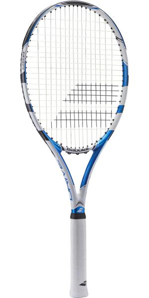 Babolat Drive Lite Tennis Racket - White/Blue - main image