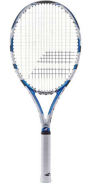 Babolat Drive Lite Tennis Racket - White/Blue - main image
