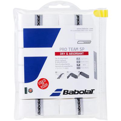 Babolat Pro Team SP Overgrips (Pack of 12) - White - main image
