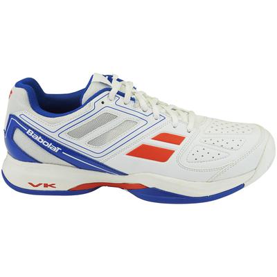 Babolat Mens Pulsion All Court Tennis Shoes - White/Blue - main image