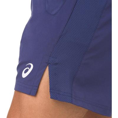 Asics Mens Tennis 7 Inch Shorts - Indigo Blue - main image