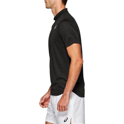Asics Mens Club Polo Shirt - Performance Black - main image